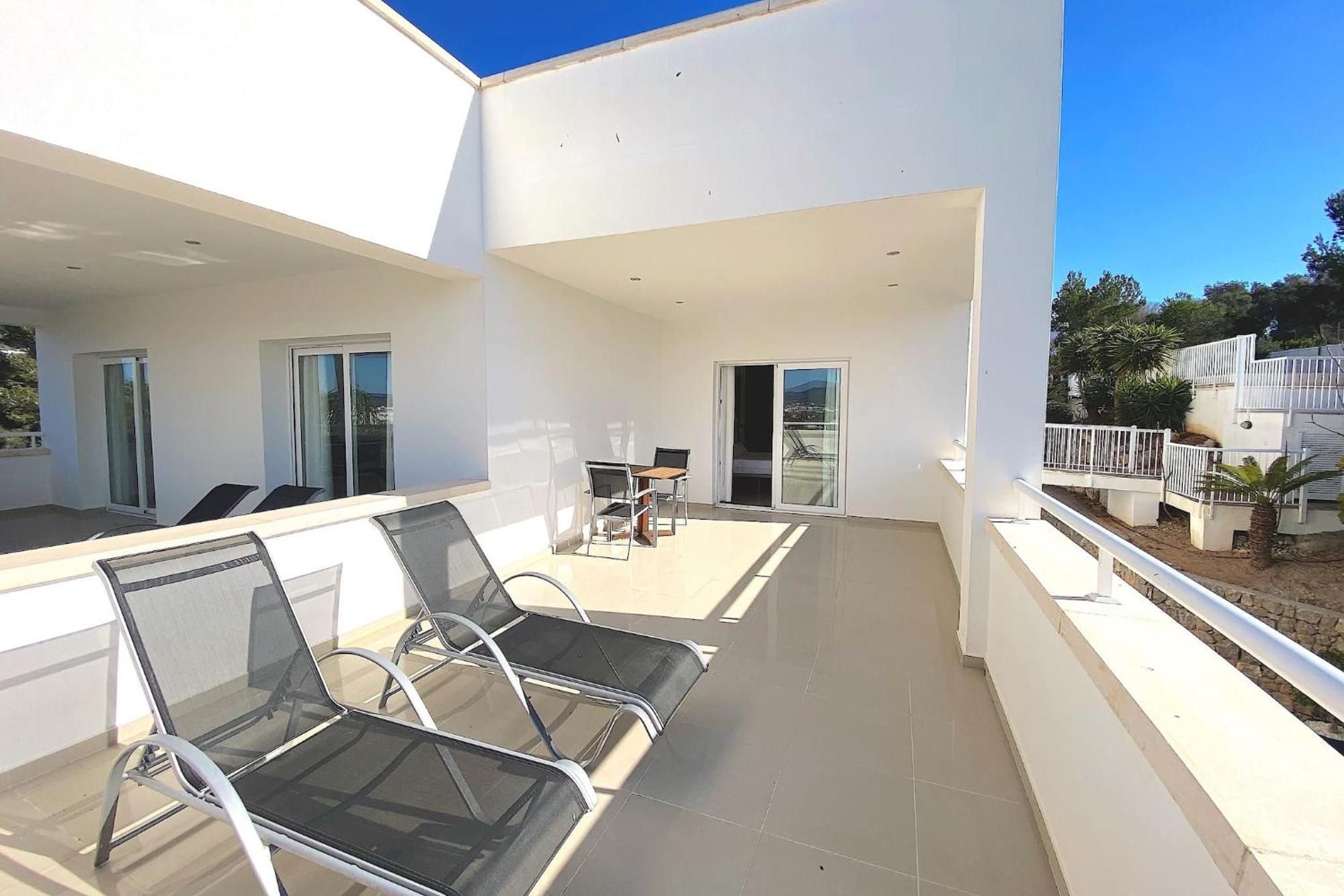 Villa Romeo 2Km From Ibiza Town And 1Km From Talamanca Beach Santa Eularia des Riu Exteriör bild