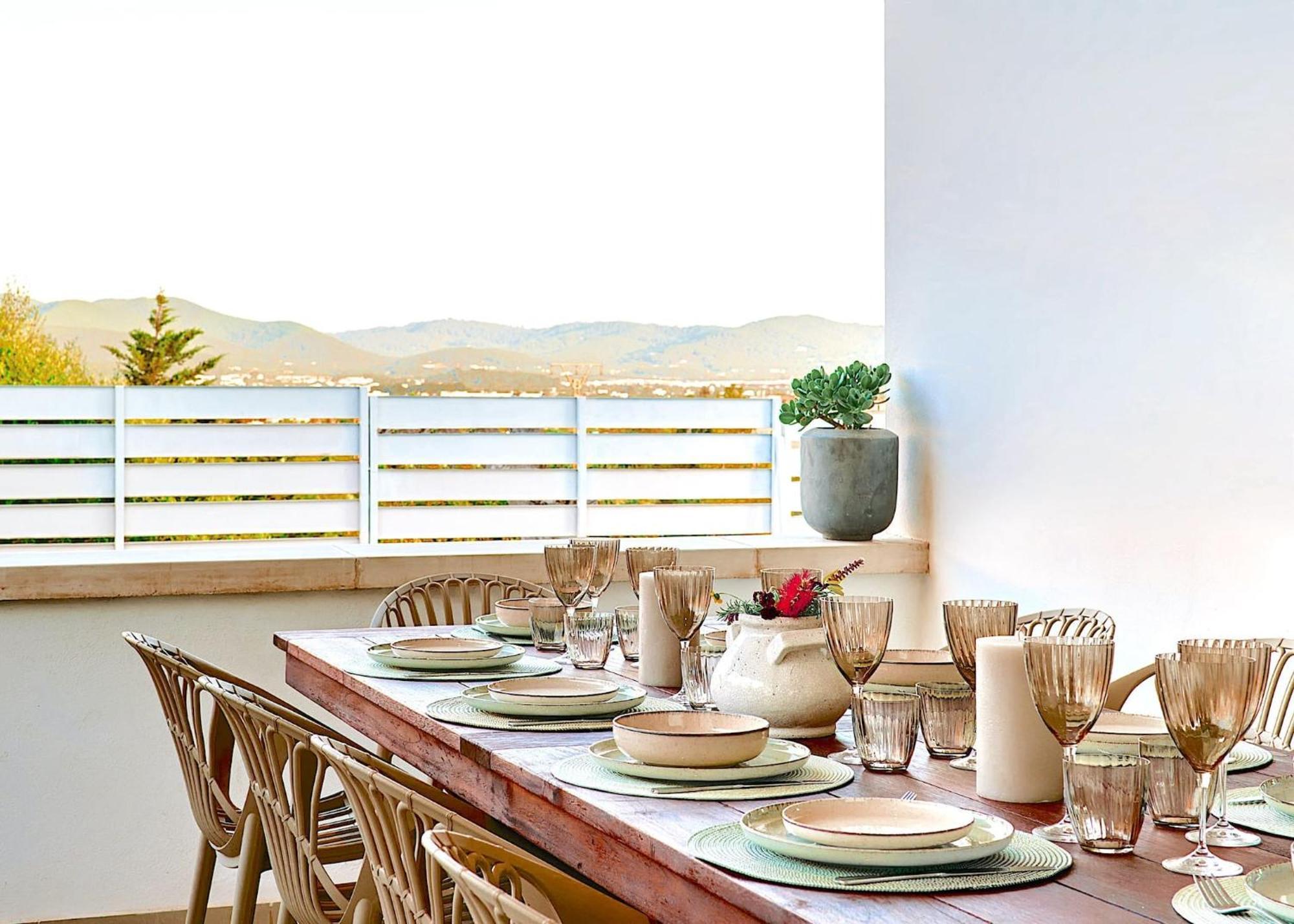 Villa Romeo 2Km From Ibiza Town And 1Km From Talamanca Beach Santa Eularia des Riu Exteriör bild